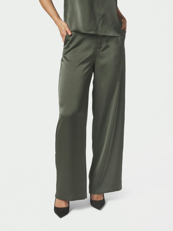 Neo Noir Emmett Heavy Sateen Pants Groen