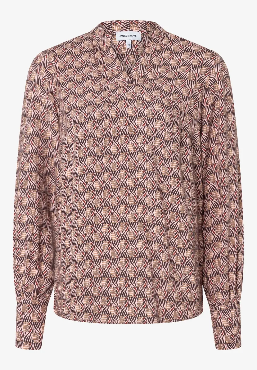 More&amp;More Printed Blouse Roze