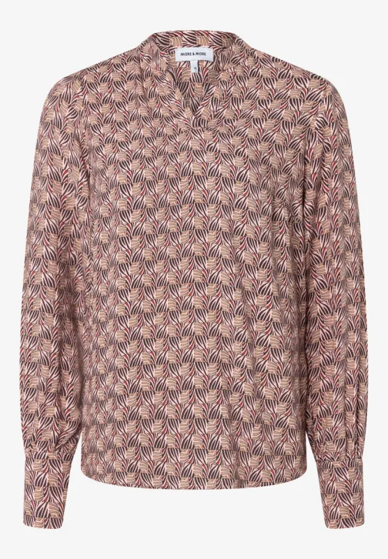More&amp;More Printed Blouse Roze
