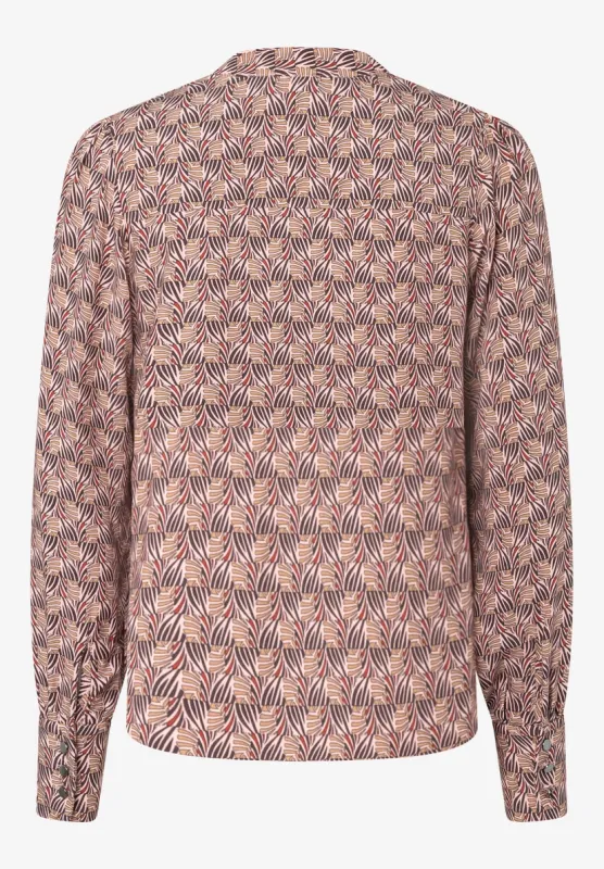 More&amp;More Printed Blouse Roze