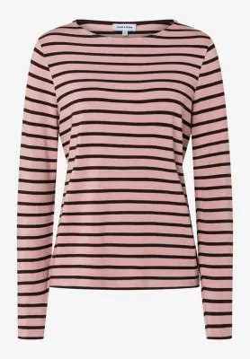 More&amp;More Striped Shirt Roze