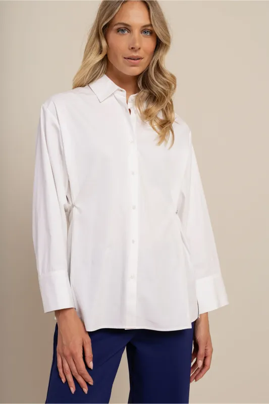 Studio Anneloes Arina poplin blouse Wit