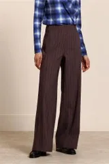 Studio Anneloes Marlise stripe trousers Bruin