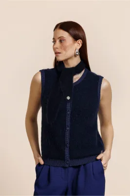 Studio Anneloes Cate sls cardigan Blauw