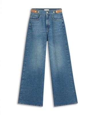 Josh V JV-GLORIA High-Waisted Wide-Leg-Jean Jeans