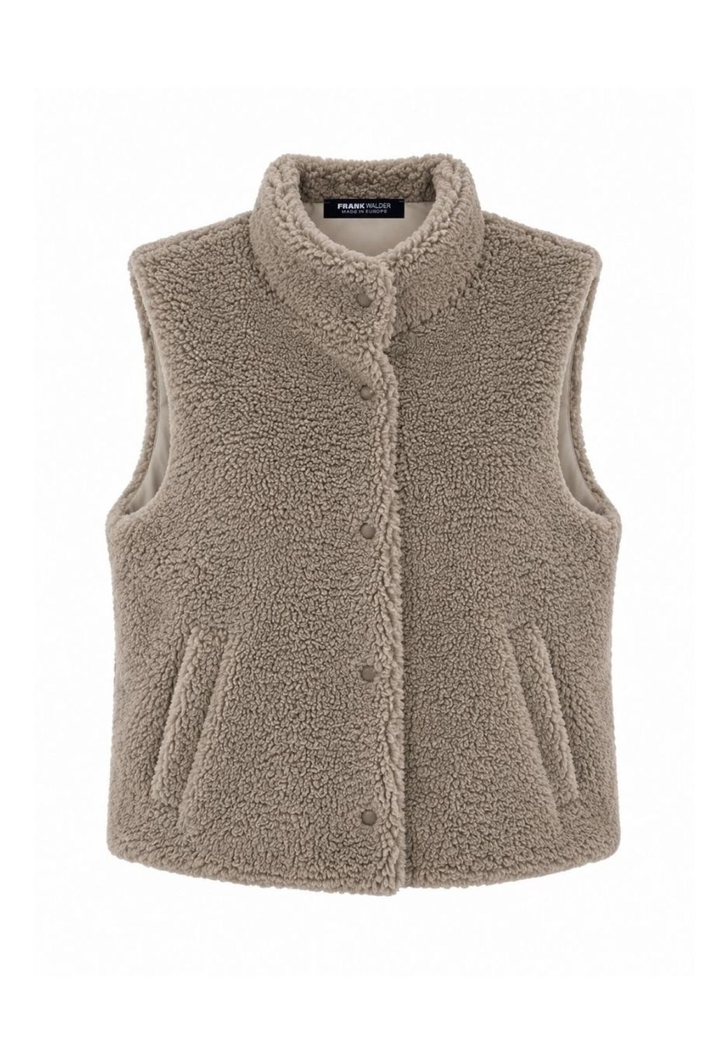 Frank Walder Fellweste Beige
