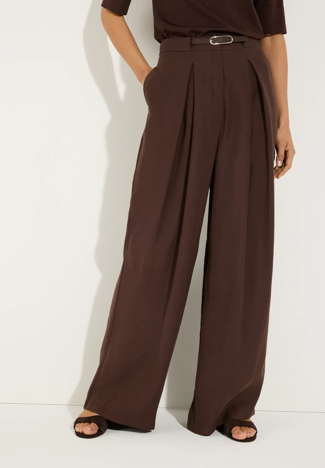 moreandmore Modal - PES  Pants with Belt