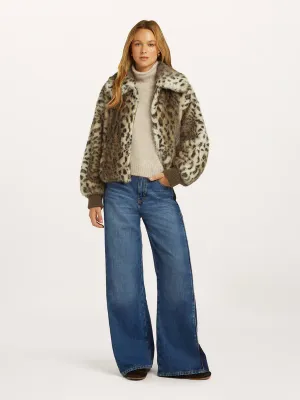 Beaumont reversible faux fur jack Carmela