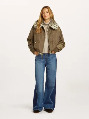 Beaumont reversible faux fur jack Carmela