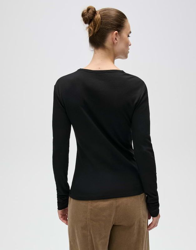 Opus Sherrie top Zwart