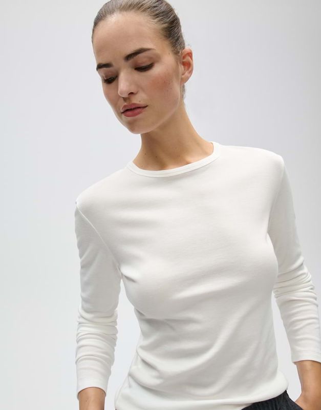 Opus Sherrie top Ecru