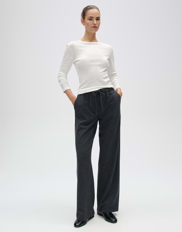 Opus Sherrie top Ecru