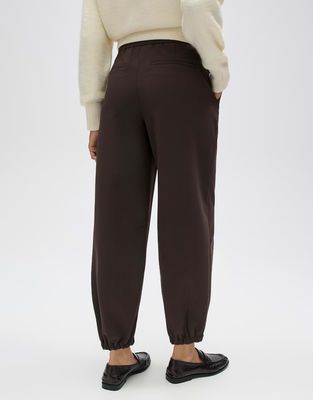Opus MYHA MOD Relaxed City-broek met comfortabele tailleband