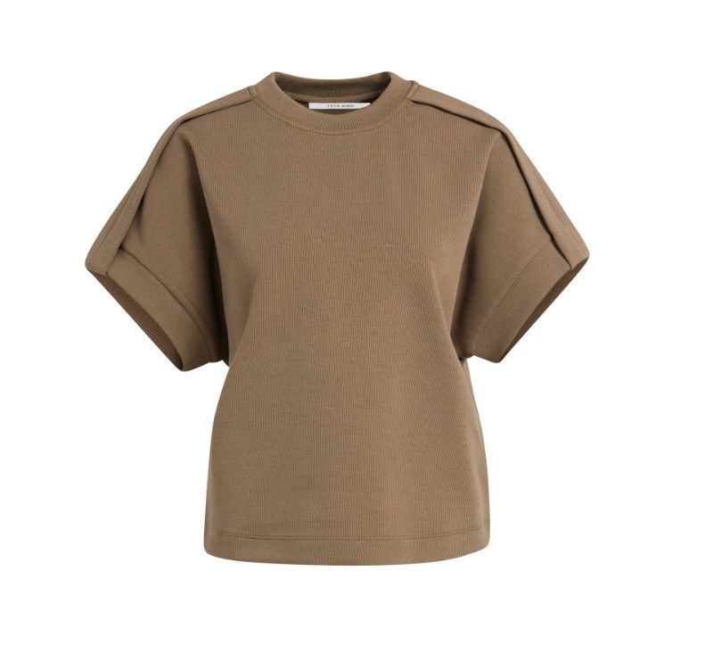 YaYa Mouwloze sweater met schouderdetail