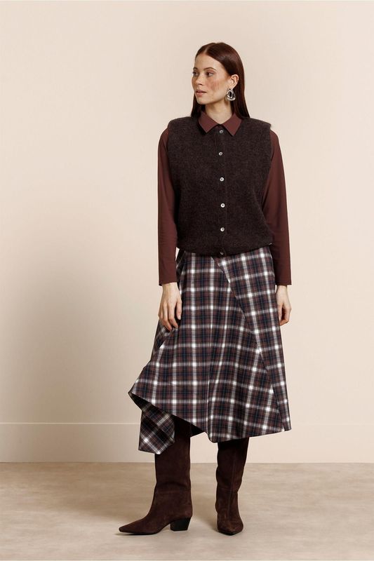 Studio Anneloes Bibi sls cardigan Bruin