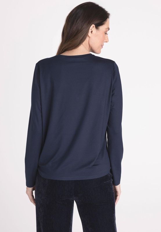 Frank Walder Shirt Met Print Blauw