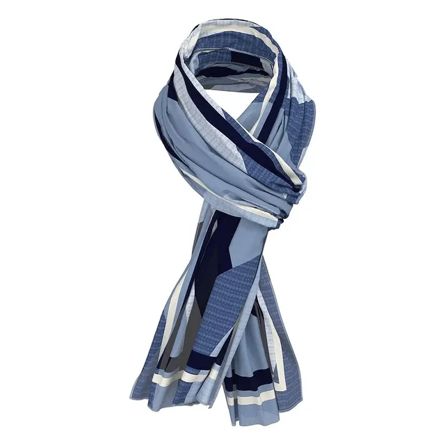 Frank Walder Sjaal Blauw