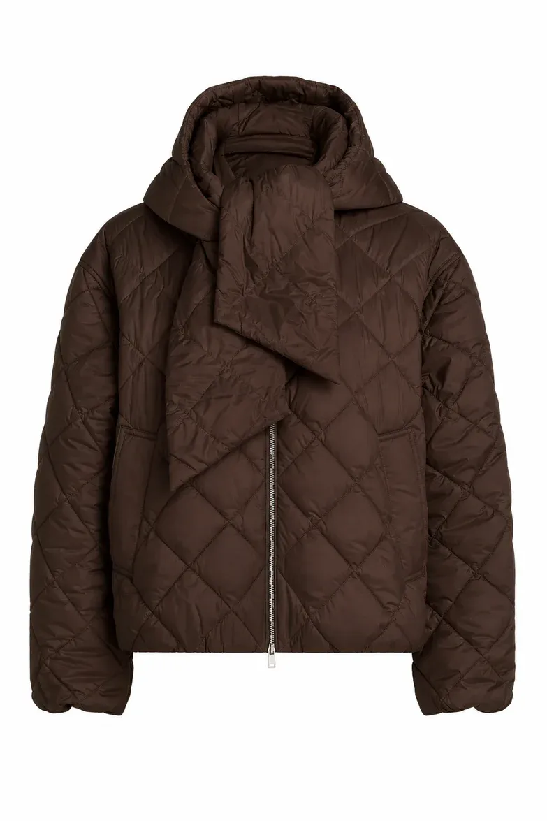 Beaumont Violetta jack met capuchon/strik
