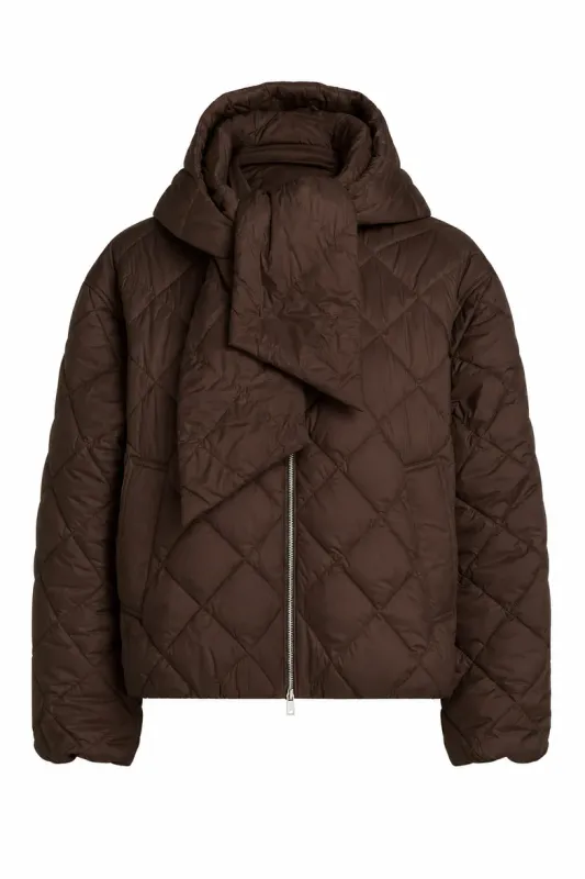 Beaumont Violetta jack met capuchon/strik
