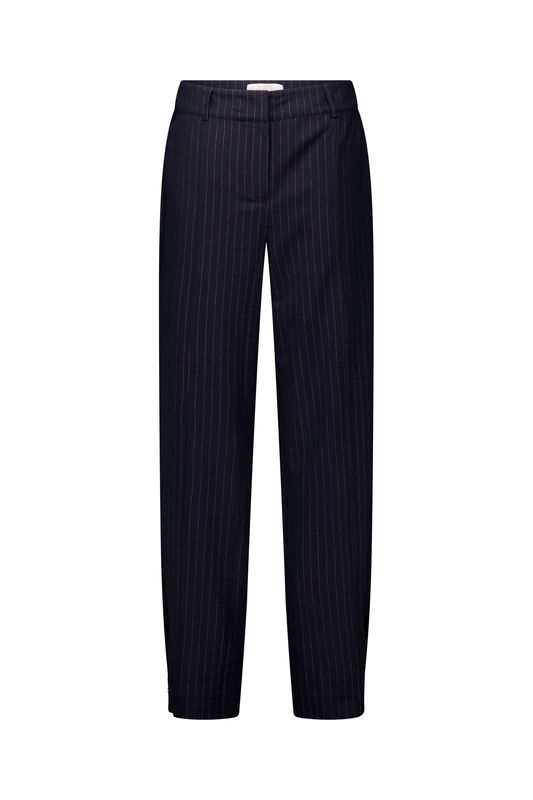 Studio Anneloes Jana gold stripe trousers Blauw 14128