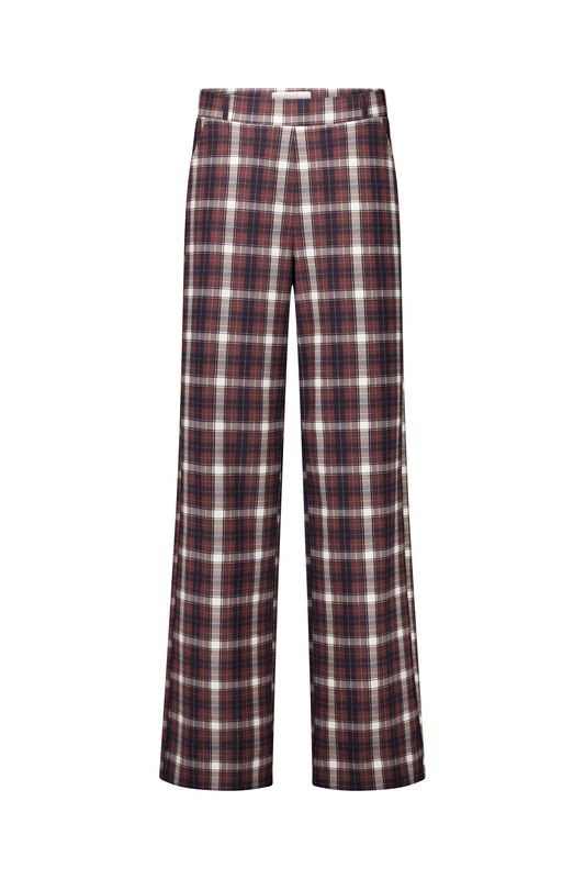 Studio Anneloes Lexie check trousers Bruin
