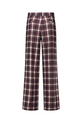 Studio Anneloes Lexie check trousers Bruin