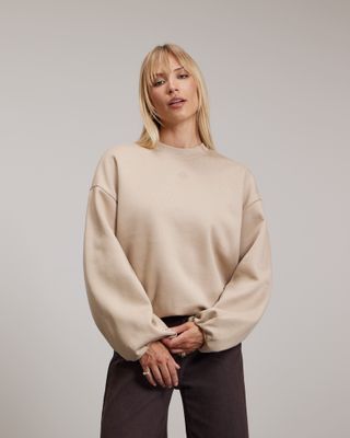 pinknoir Orea Sweatshirt Beige