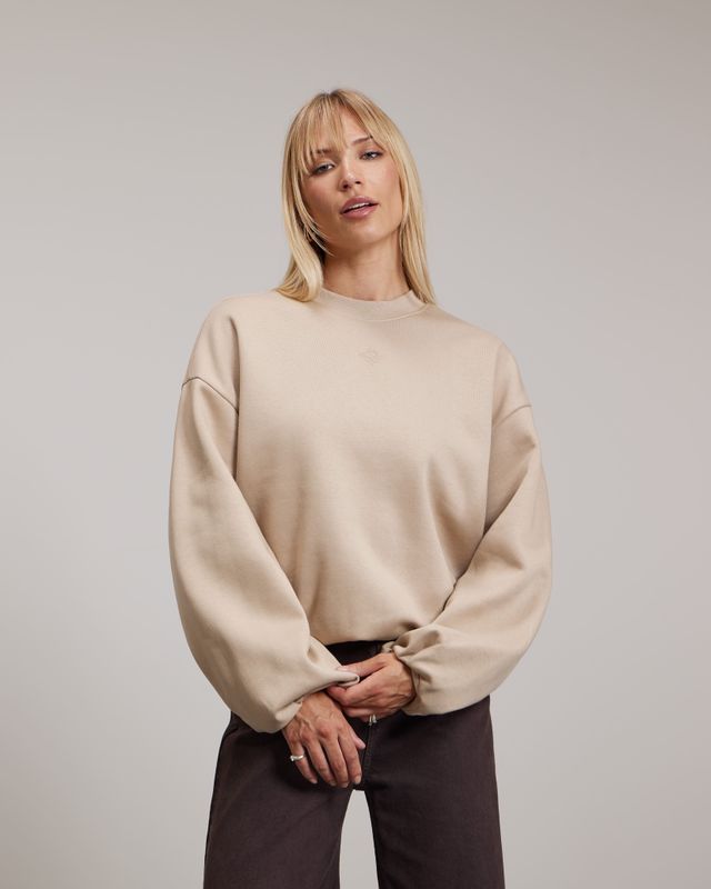 pinknoir Orea Sweatshirt Beige