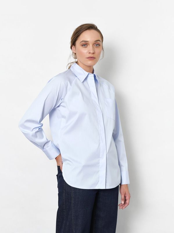 Toni blouse Charly Blauw