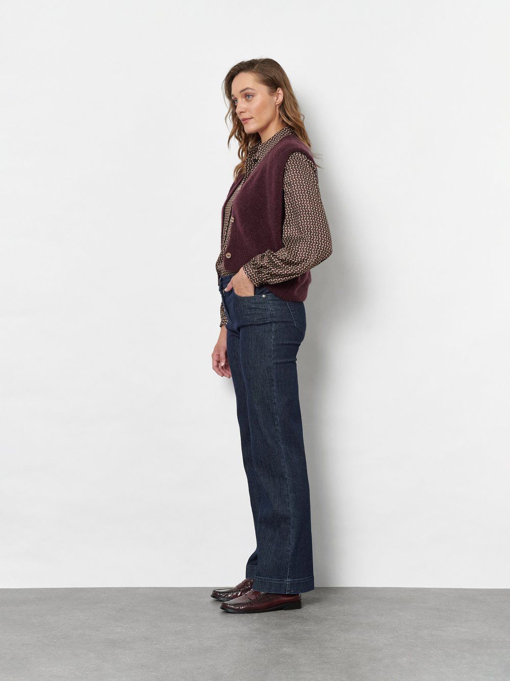 Toni Jenny Wide Blauw