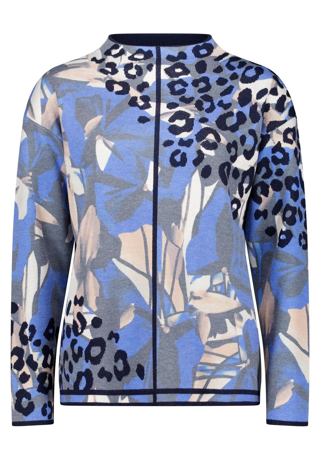 So Cosy multi print vest met ritssluiting