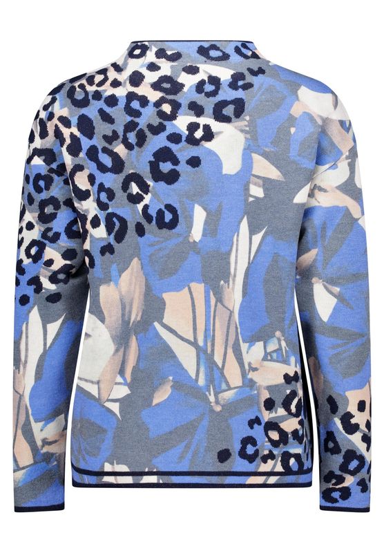 So Cosy multi print vest met ritssluiting