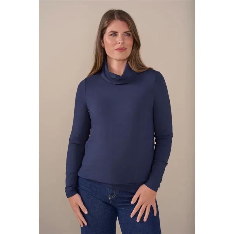 Roberto Sarto Blouson ronde hals Blauw