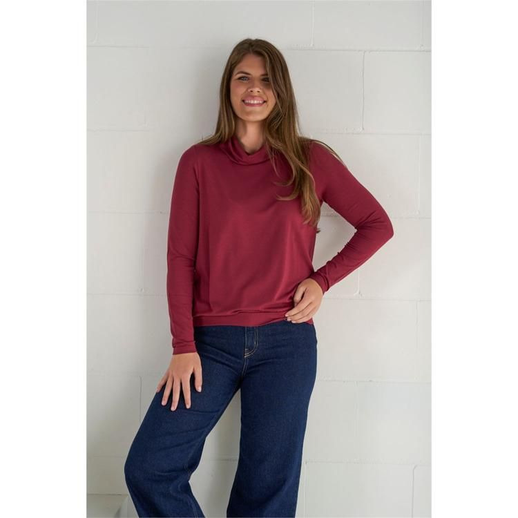 Roberto Sarto T-shirt blouson Rood