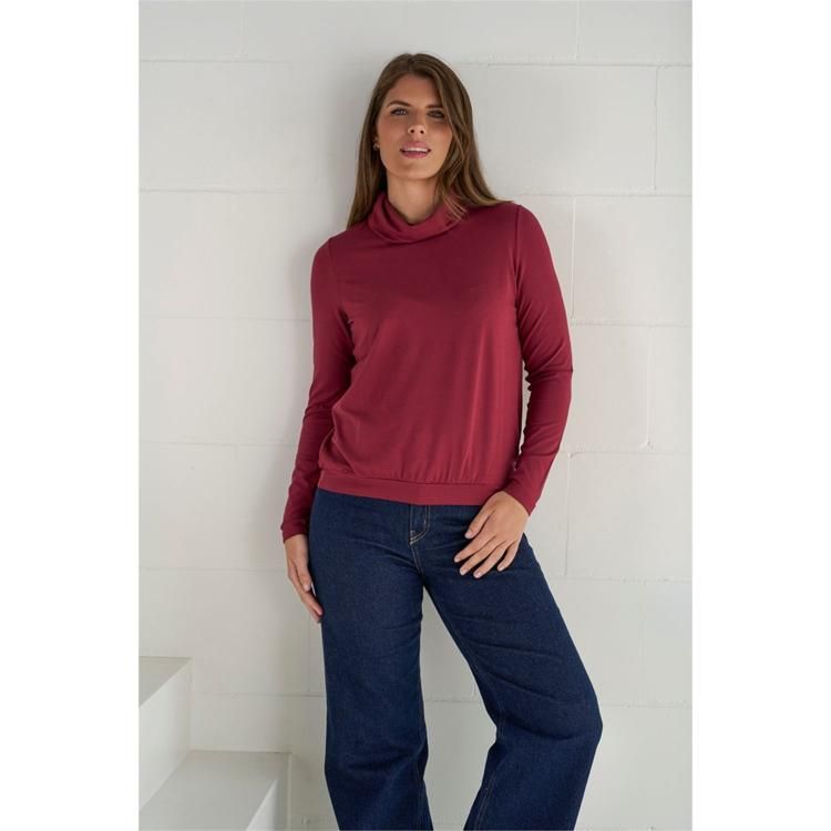 Roberto Sarto T-shirt blouson Rood
