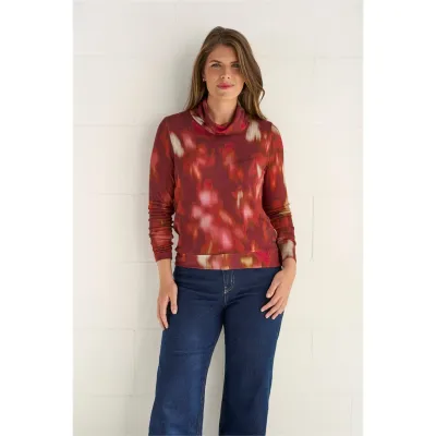 Roberto Sarto Dunne gebreide blouson Rood