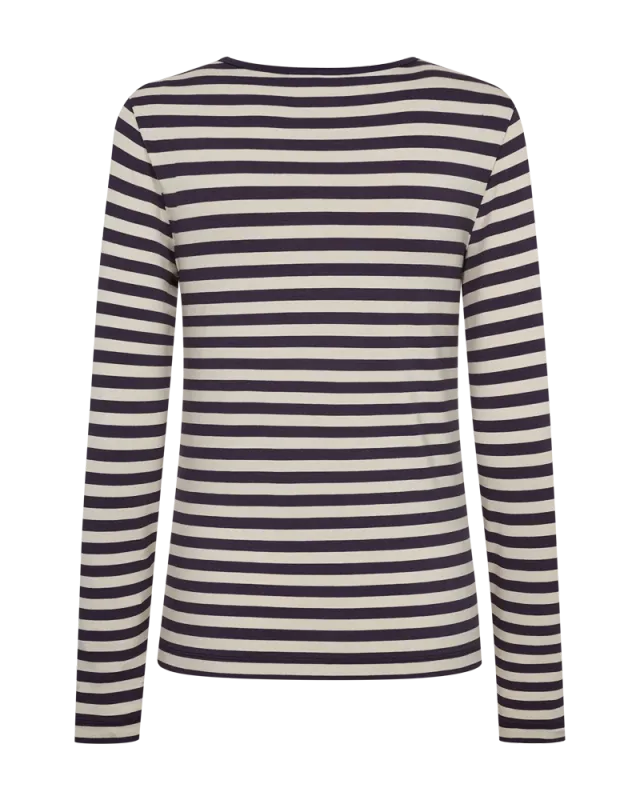 Freequent FQLIANA Gestreept shirt Paars