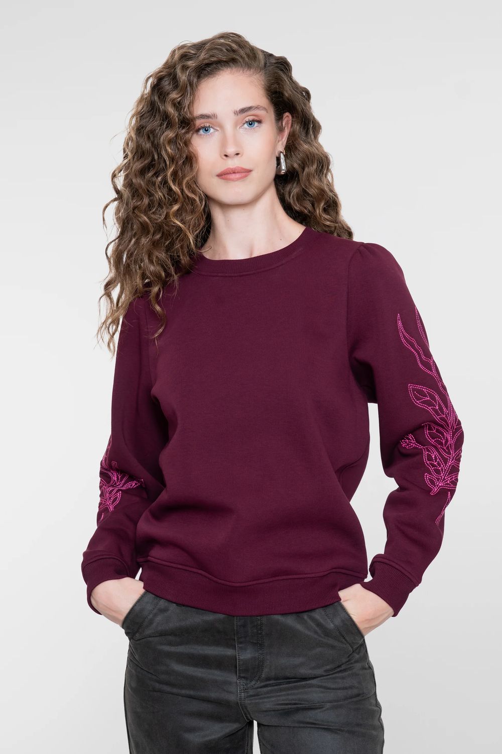 Geisha Trui Burgundy