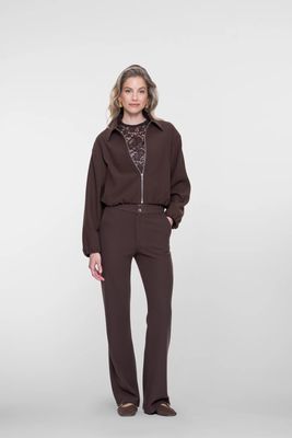 Geisha Comfy Broek Bruin