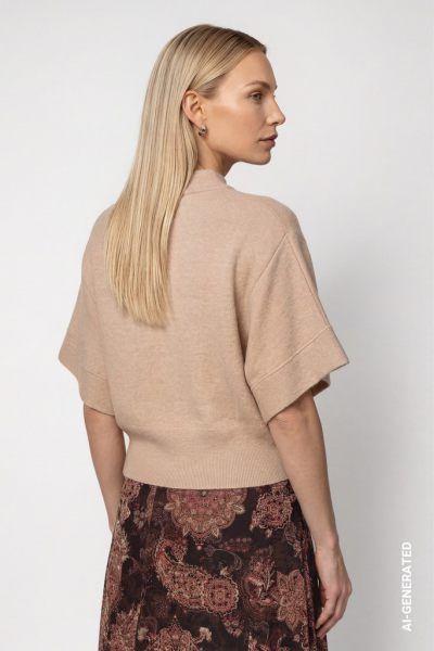 Monari trui Beige