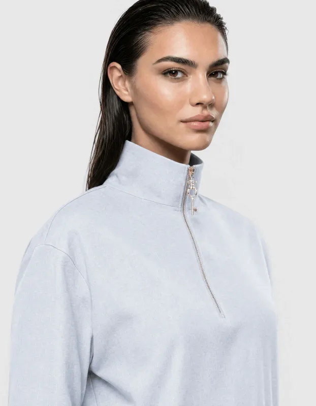 Shoeby Fancy Button Blouse Lichtgrijs