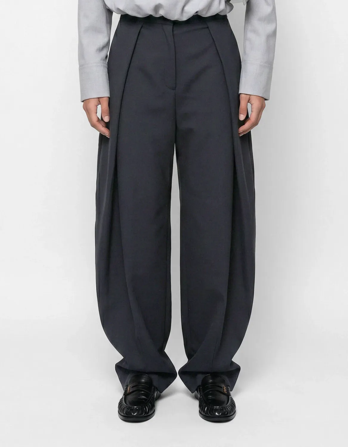 Shoeby Extreme Pleat Barrel Fit Pantalon