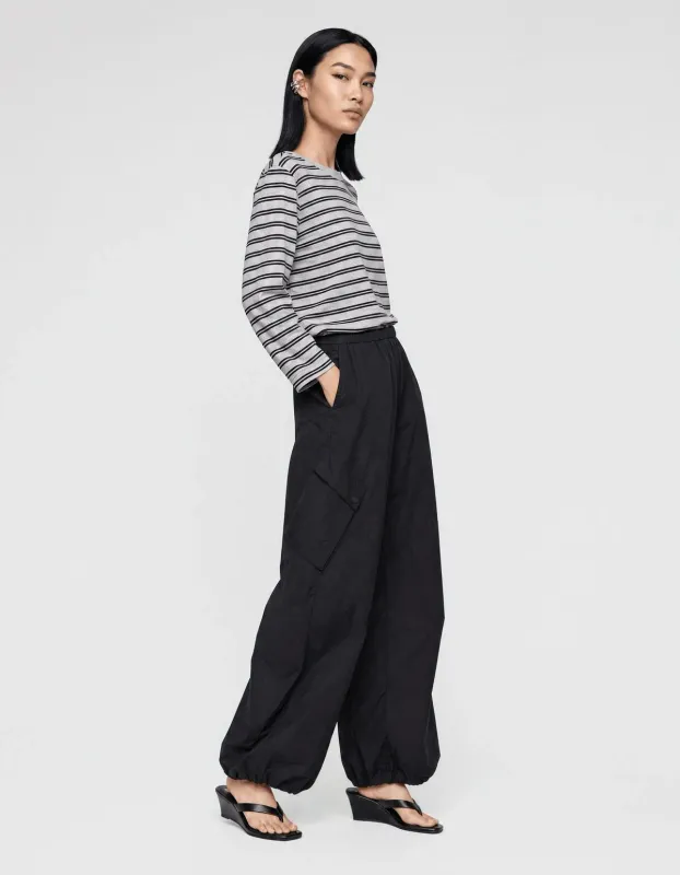 Shoeby Cargo Balloon Fit Broek Zwart