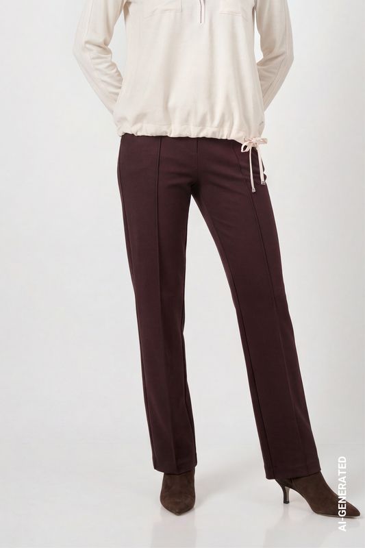Monari broek bruin