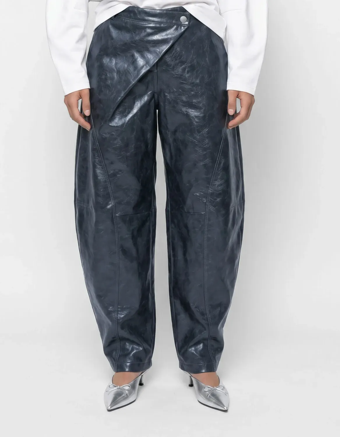 Shoeby Asymmetric Barrel Fit Broek