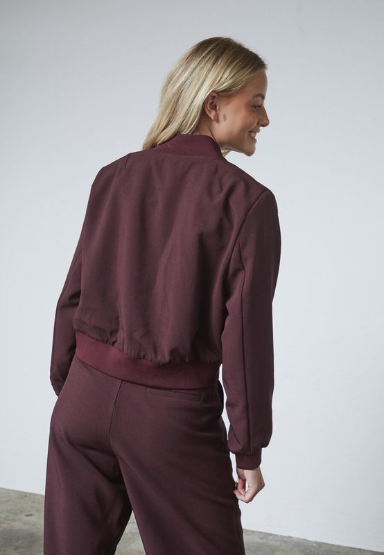 Sisters Point Garwin jacket met knopen bordeaux