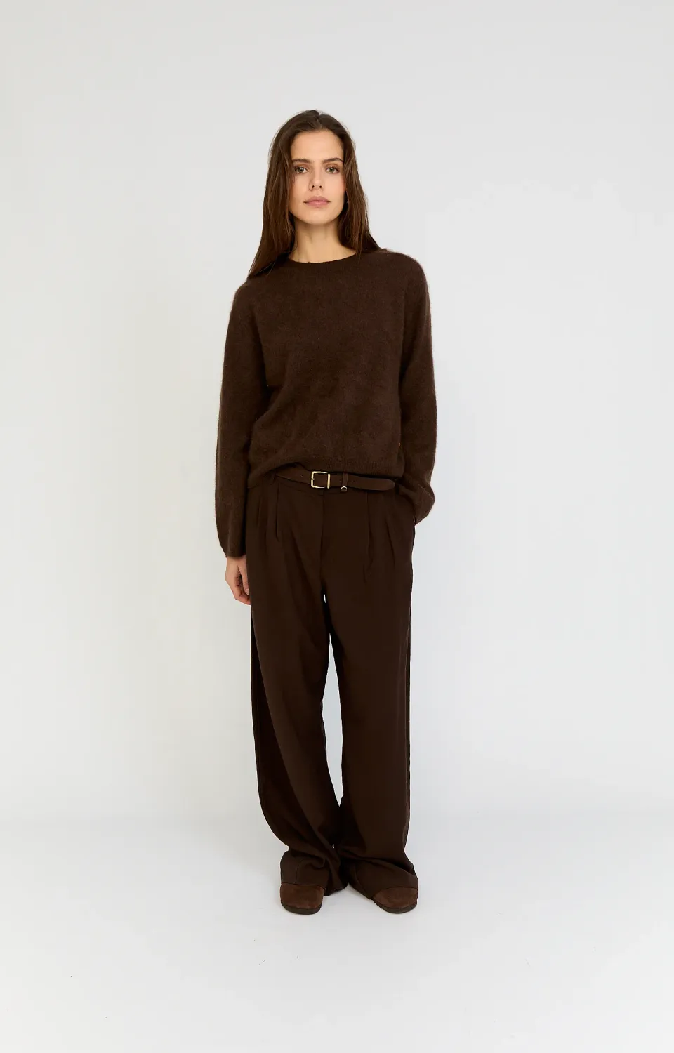 Moscow Broek vi poly Bruin 85-02-Olivia