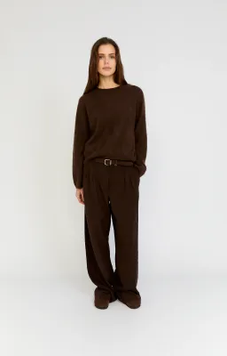 Moscow Broek vi poly Bruin 85-02-Olivia