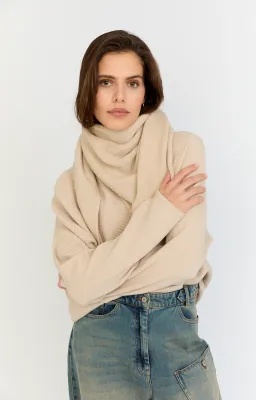 Moscow Shawl ecru
