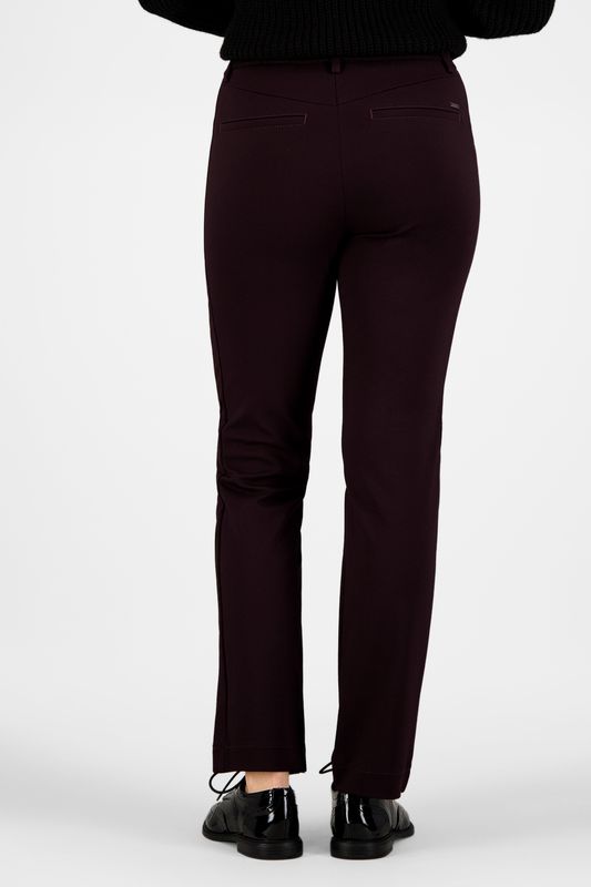 Gardeur slim fit broek rood